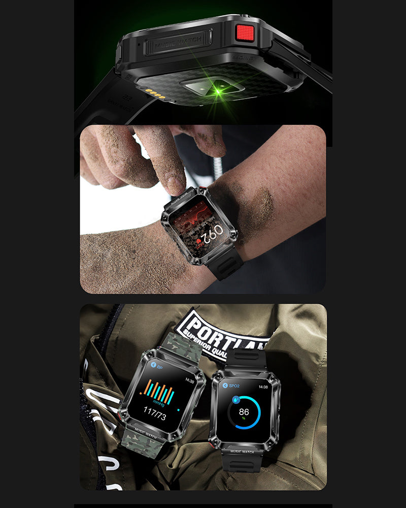 T93 Fortitude Indestructible Smartwatch