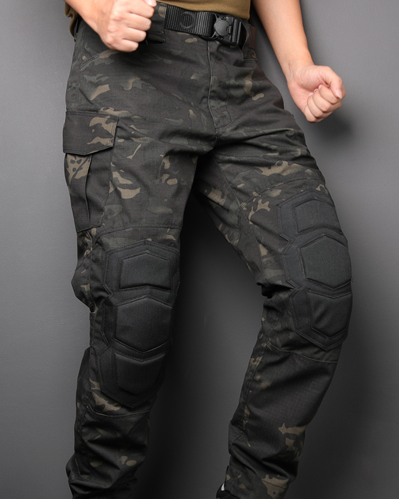 Outdoor Riding Knee Pads Tactical Cargo Pants