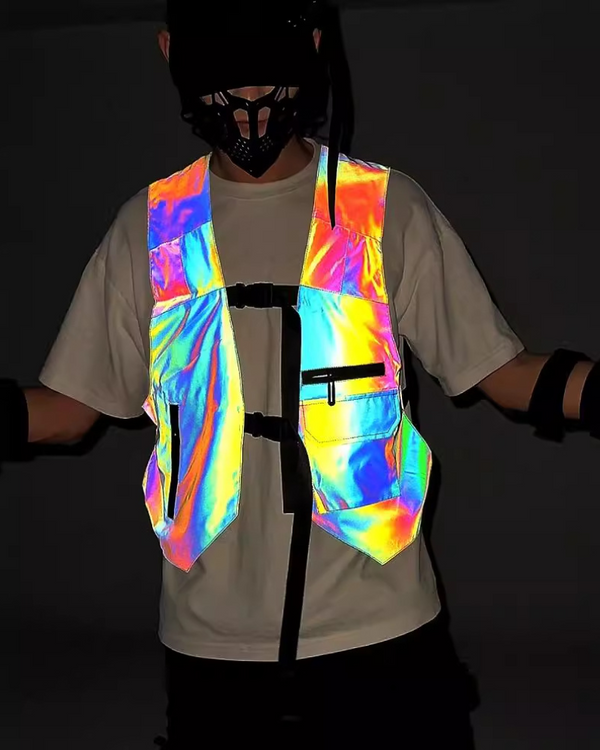 Tactical Functional Colorful Reflective Vest