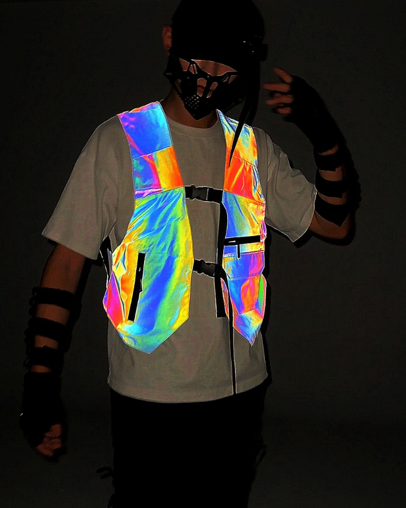 Tactical Functional Colorful Reflective Vest
