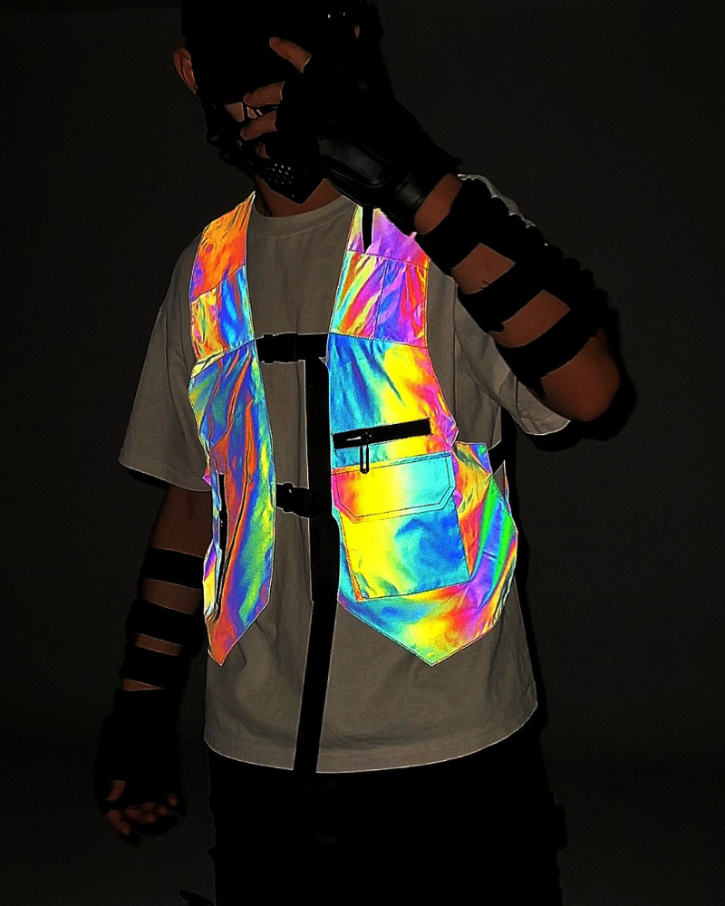 Tactical Functional Colorful Reflective Vest