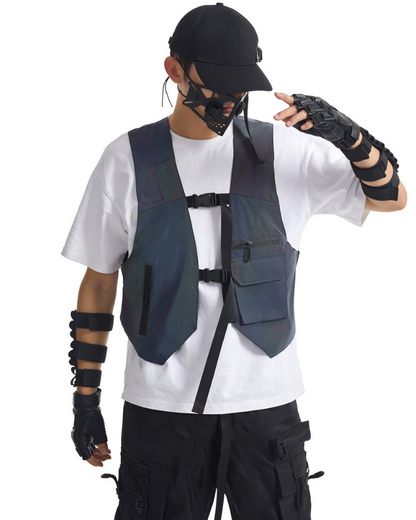 Tactical Functional Colorful Reflective Vest