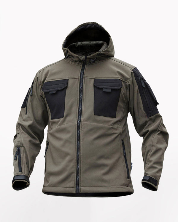 Tactical Motorcycle Waterproof Fleece Jacket