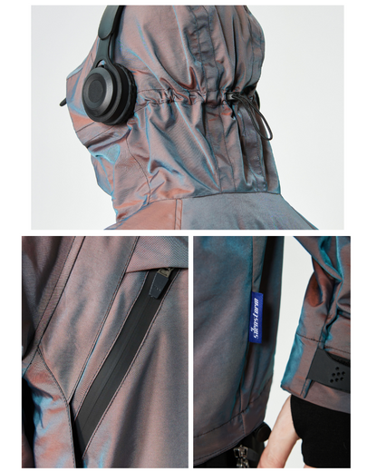 Tech Photochromic Outdoor Softshell Hooded Jacket