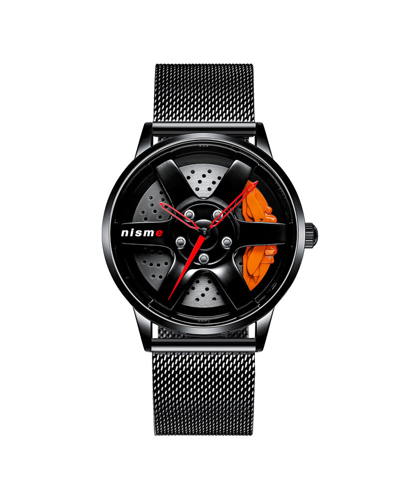 Techwear 3D Hollow Out Spinning Luminous Watch
