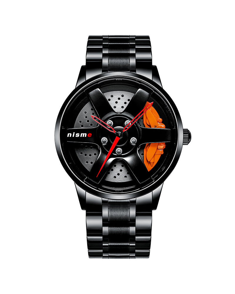 Techwear 3D Hollow Out Spinning Luminous Watch