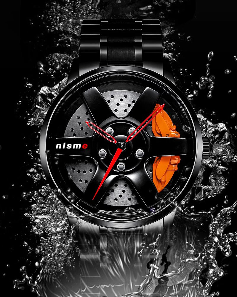 Techwear 3D Hollow Out Spinning Luminous Watch