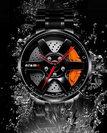 Techwear 3D Hollow Out Spinning Luminous Watch