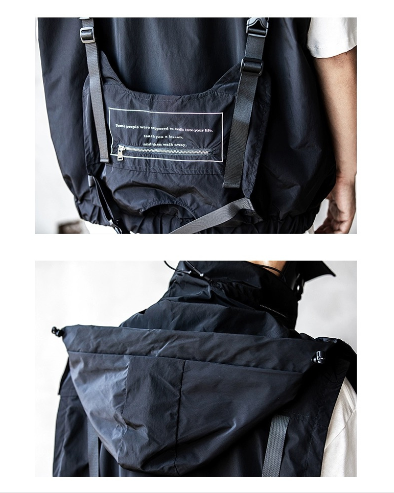 Techwear Backpack Cargo Vest