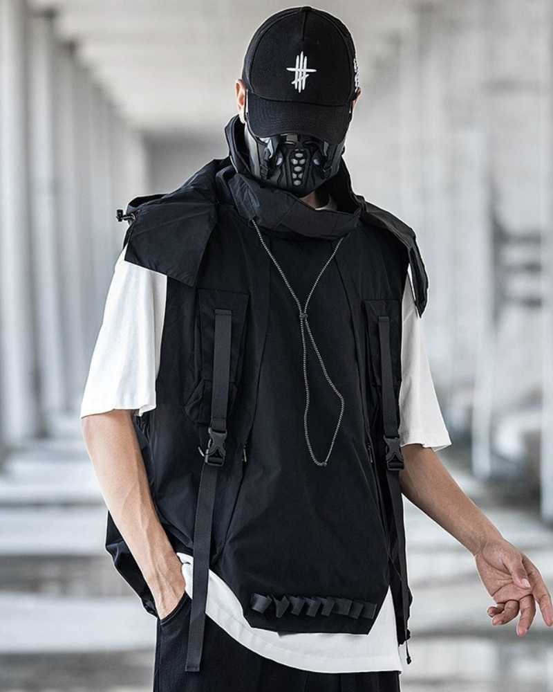 Techwear Backpack Cargo Vest