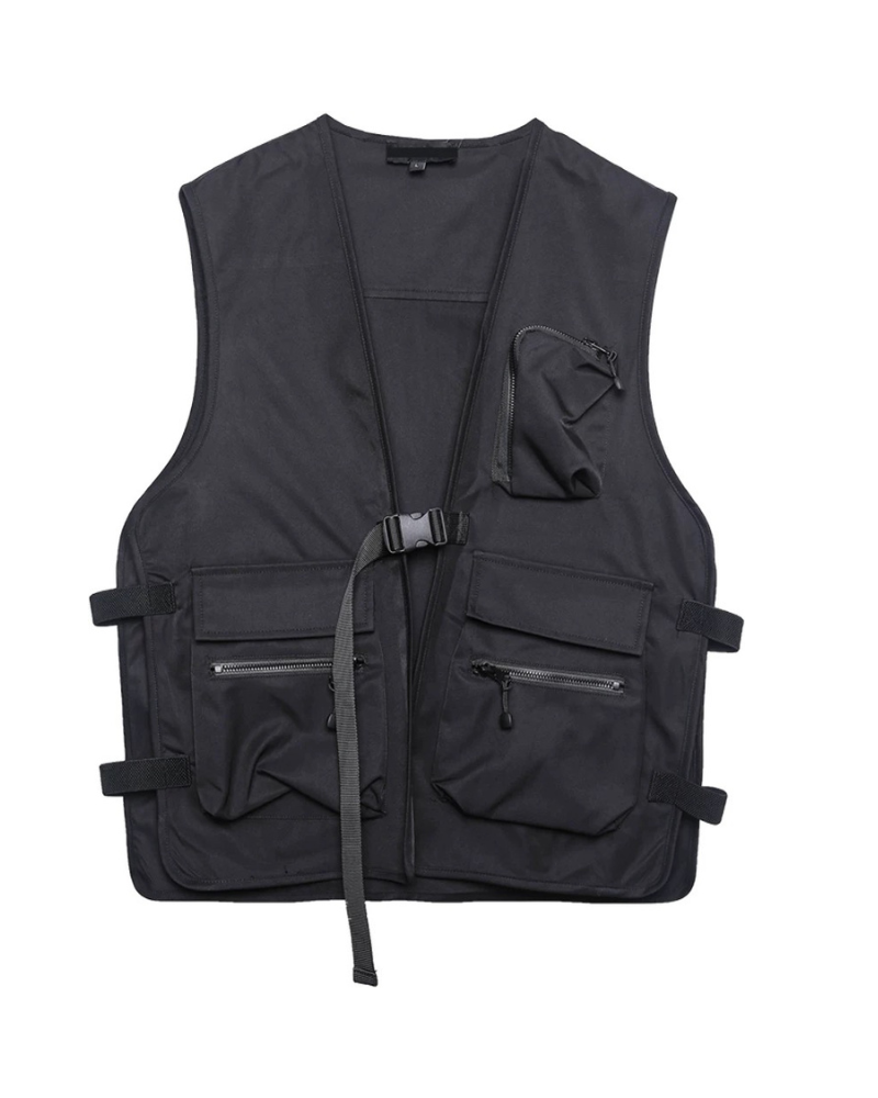 Techwear Cargo Utility Vest – Techwear Official