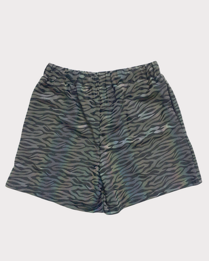 Techwear Colorful Reflective Mens Running Shorts