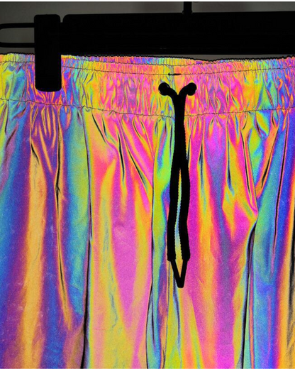 Techwear Colorful Reflective Pants