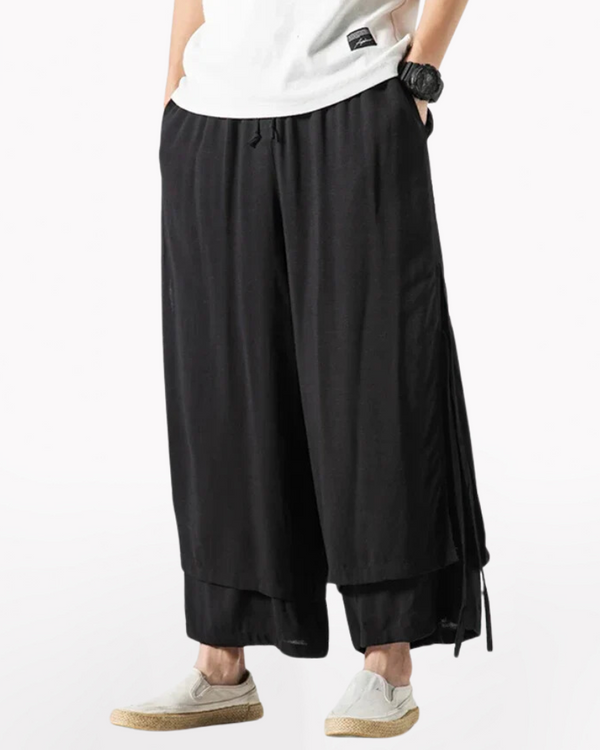 Techwear Cotton Hakama Pants