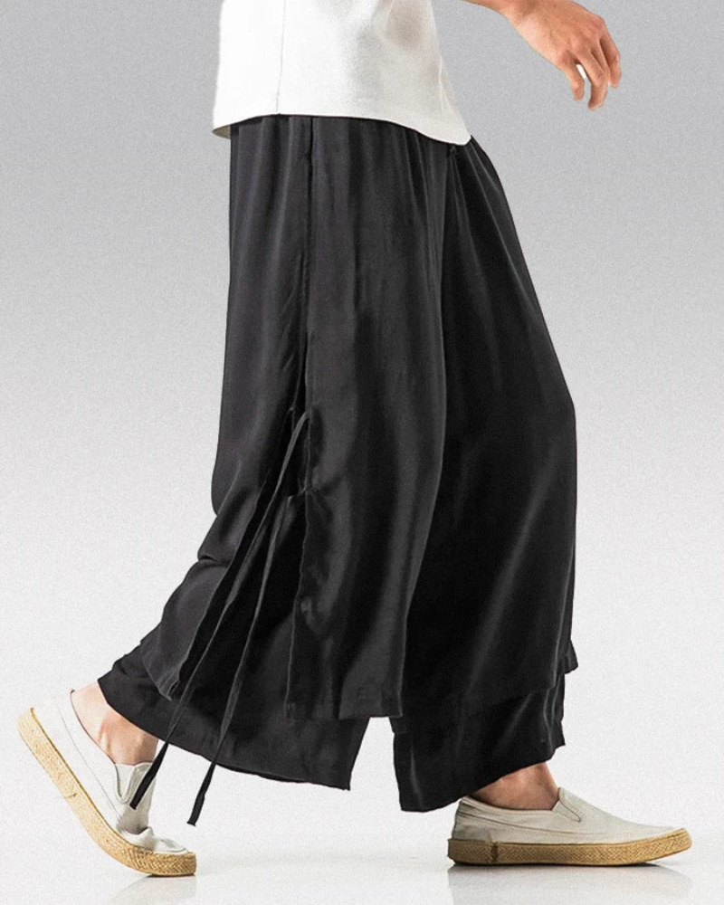 Techwear Cotton Hakama Pants