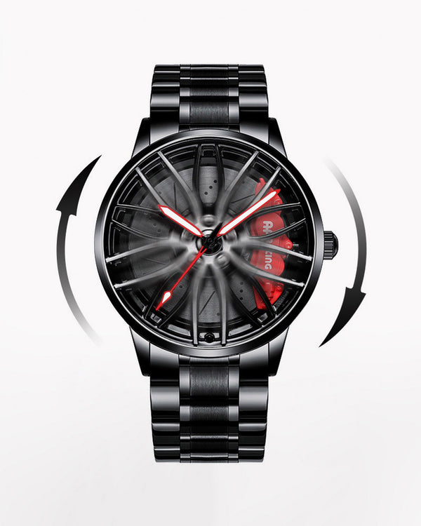Techwear Coupe AMG488 Spinning Luminous Watch