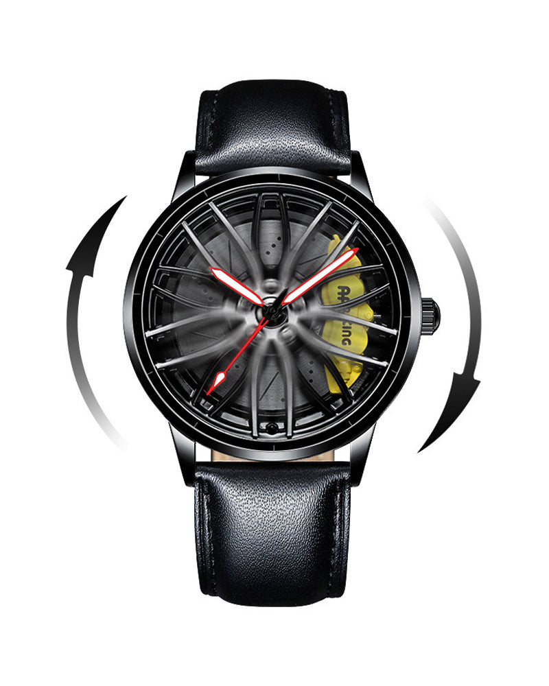 Techwear Coupe AMG488 Spinning Luminous Watch