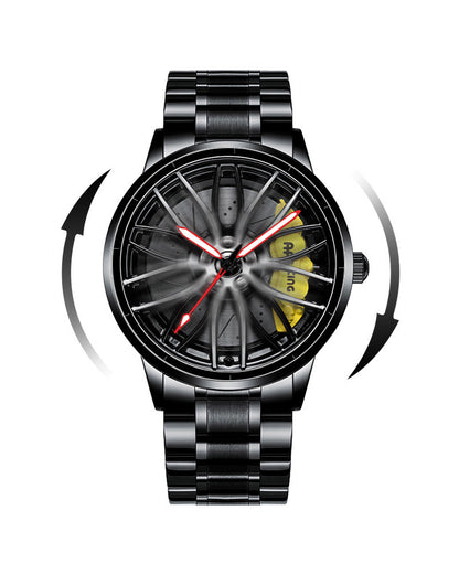 Techwear Coupe AMG488 Spinning Luminous Watch