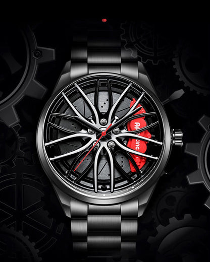 Techwear Coupe AMG488 Spinning Luminous Watch