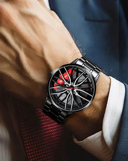 Techwear Coupe AMG488 Spinning Luminous Watch