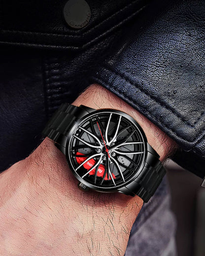 Techwear Coupe AMG488 Spinning Luminous Watch