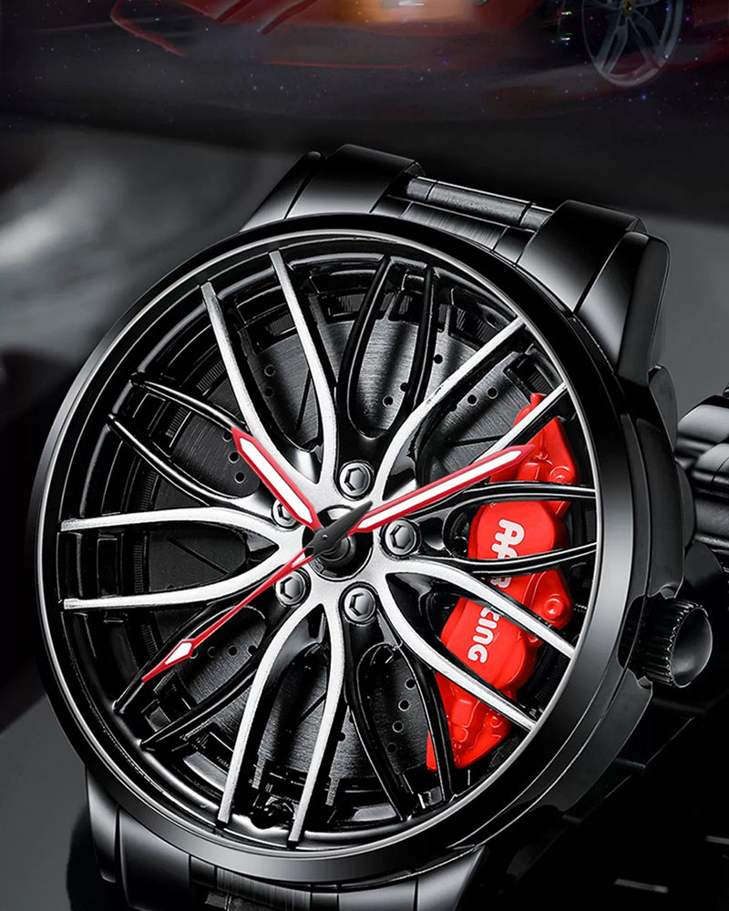 Techwear Coupe AMG488 Spinning Luminous Watch