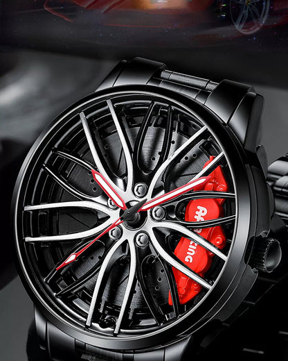 Techwear Coupe AMG488 Spinning Luminous Watch