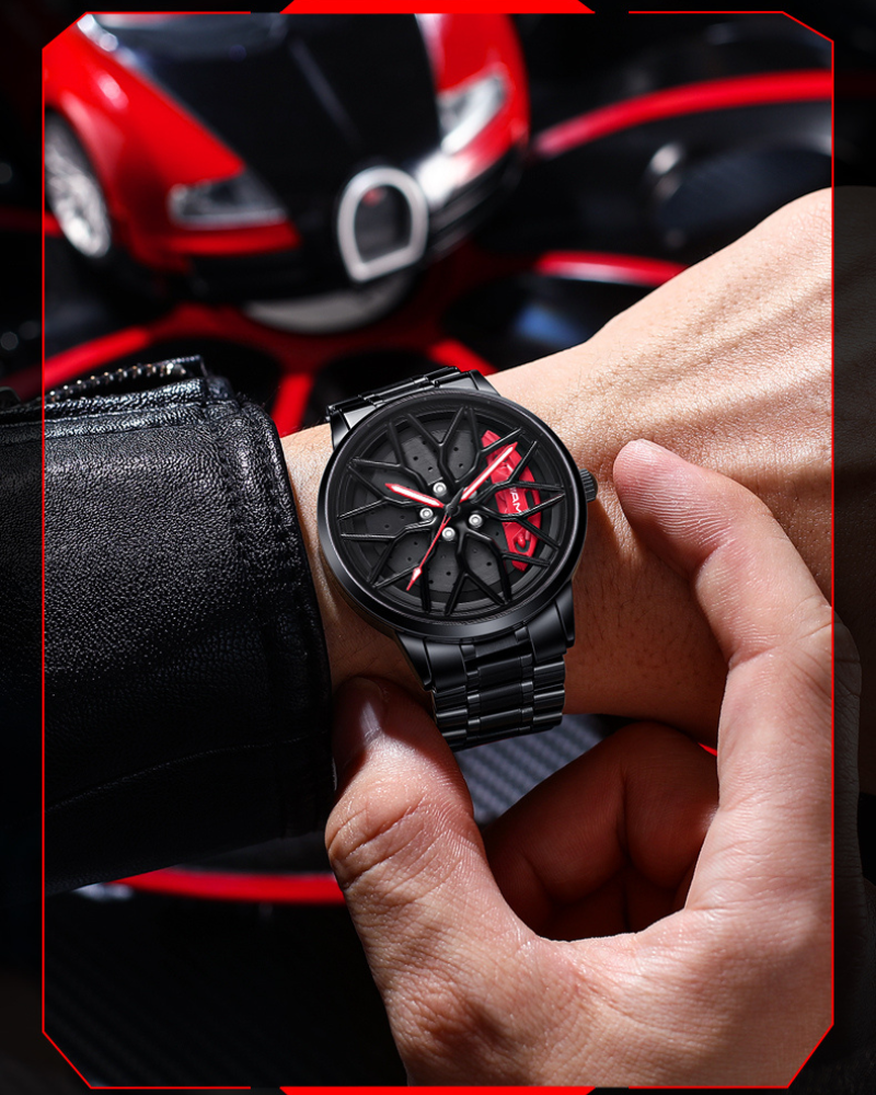Techwear Coupe C63 Spinning Watch