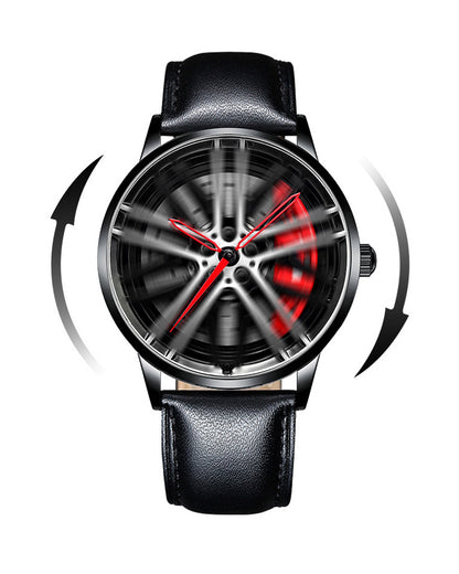 Techwear Coupe Hollow Out Spinning Watch