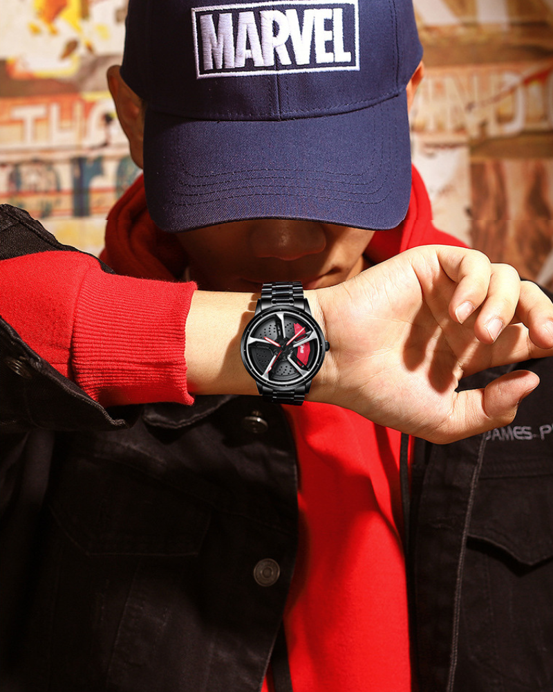 Techwear Coupe RS7 Spinning Luminous Watch