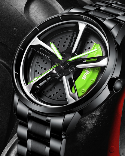 Techwear Coupe RS7 Spinning Luminous Watch