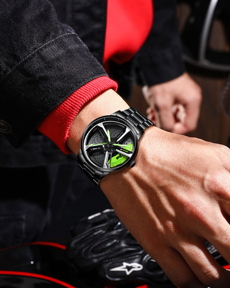 Techwear Coupe RS7 Spinning Luminous Watch