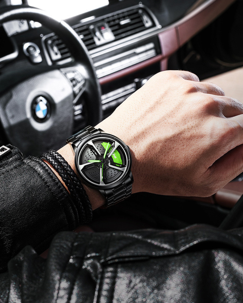 Techwear Coupe RS7 Spinning Luminous Watch
