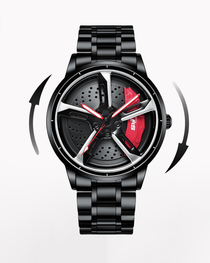 Techwear Coupe RS7 Spinning Luminous Watch