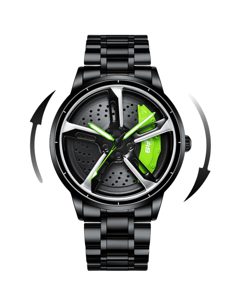 Techwear Coupe RS7 Spinning Luminous Watch