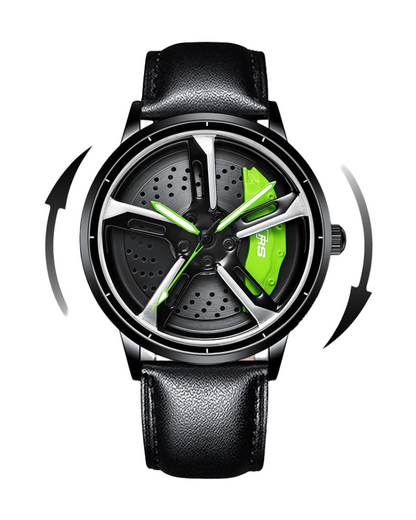 Techwear Coupe RS7 Spinning Luminous Watch