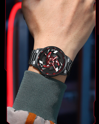 Techwear Coupe Spinning Luminous Watch