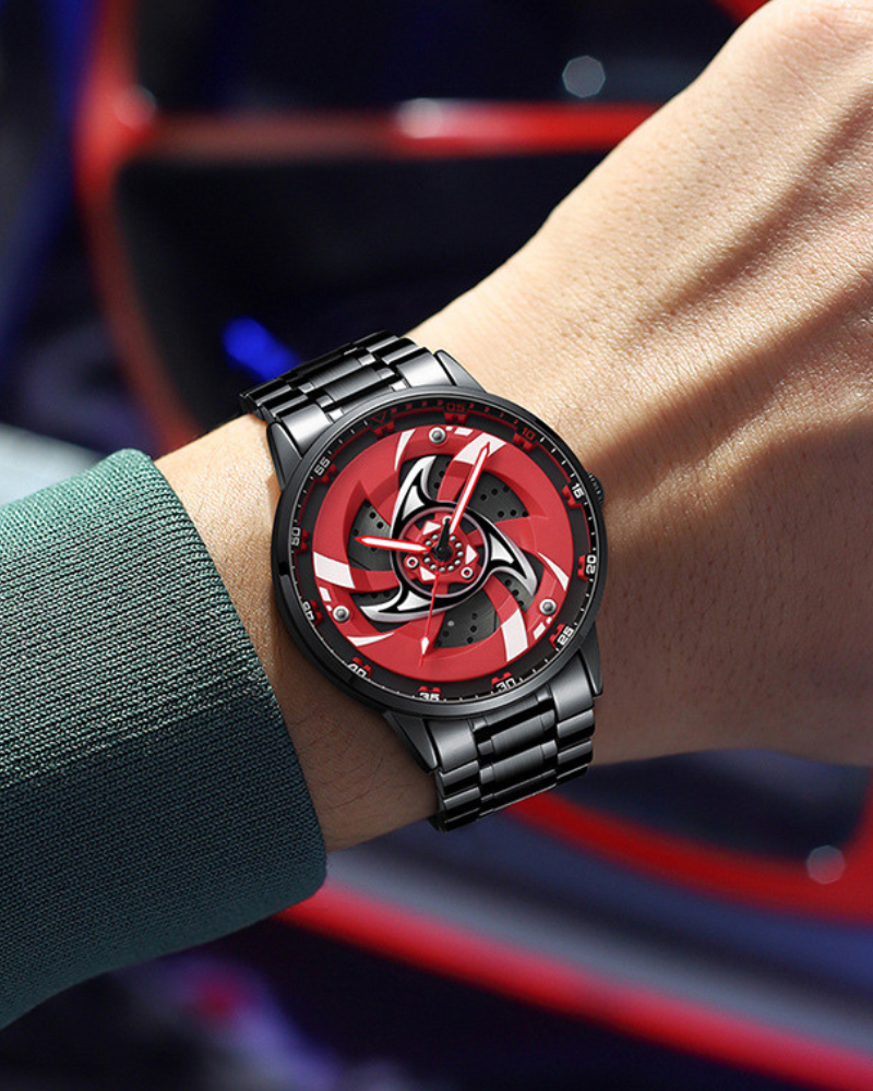 Techwear Coupe Spinning Luminous Watch