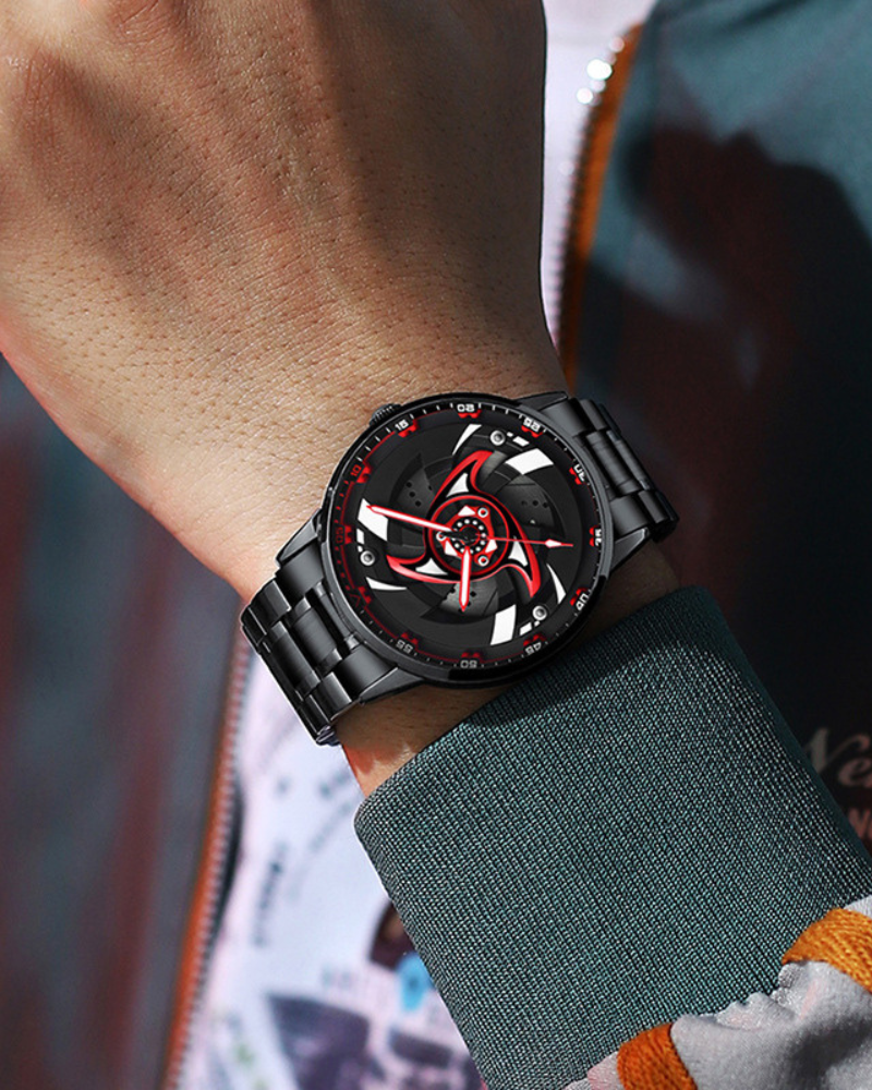 Techwear Coupe Spinning Luminous Watch