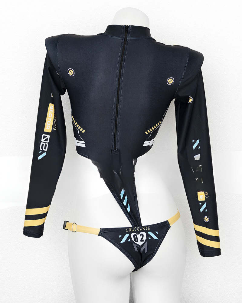 Cyberpunk Cut-out Bodysuit