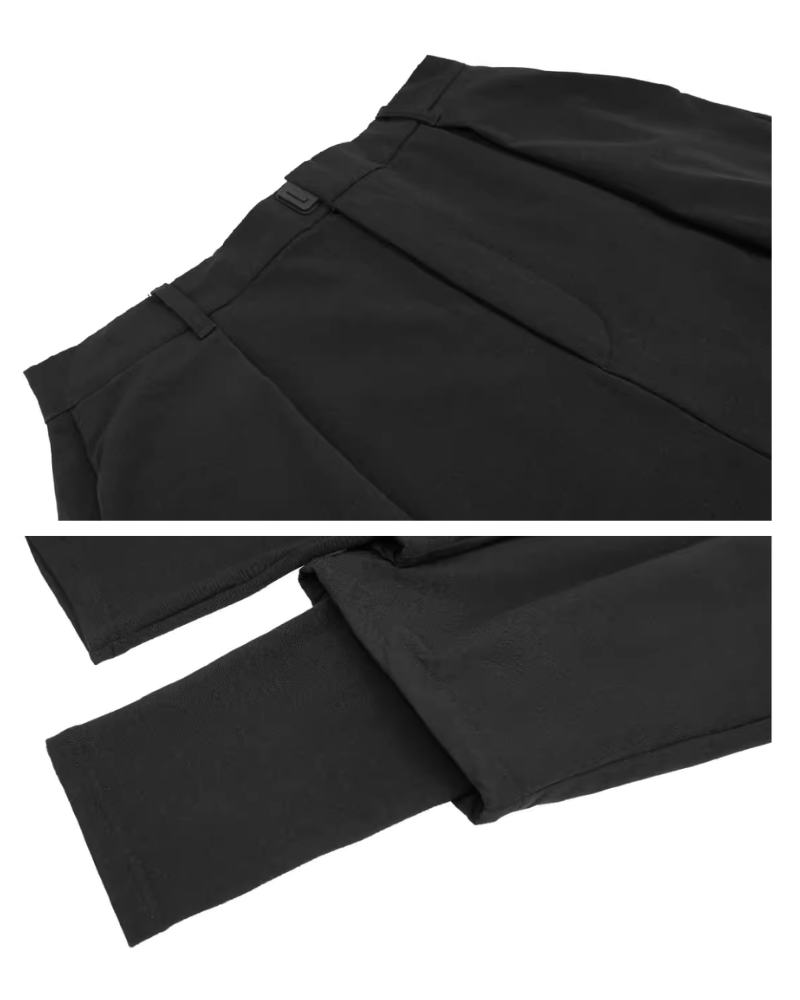 Techwear Fake Two-Piece Hakama Pants