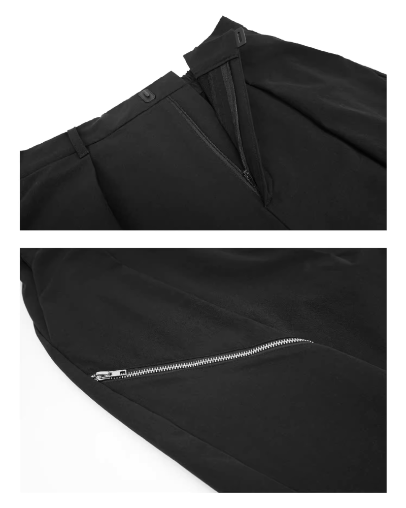 Techwear Fake Two-Piece Hakama Pants