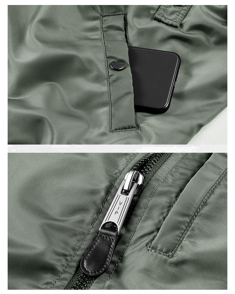 Techwear Embroidered Badge Baseball Jacket