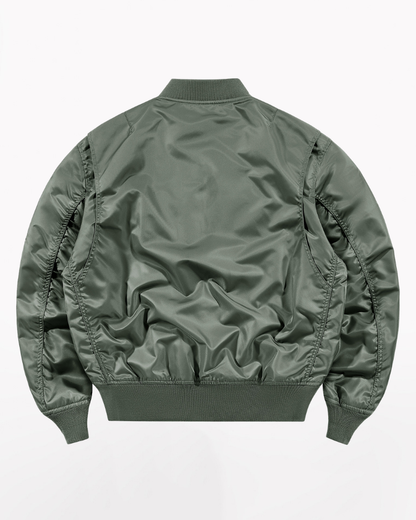 Techwear Embroidered Badge Baseball Jacket