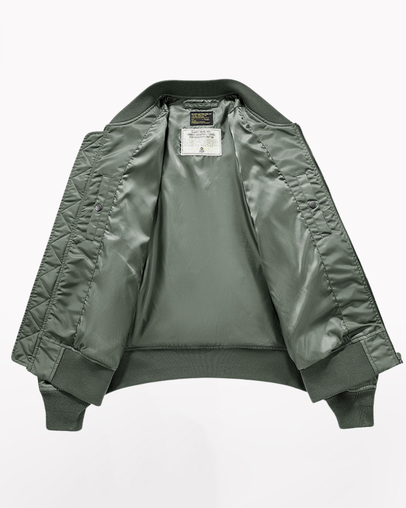 Techwear Embroidered Badge Baseball Jacket