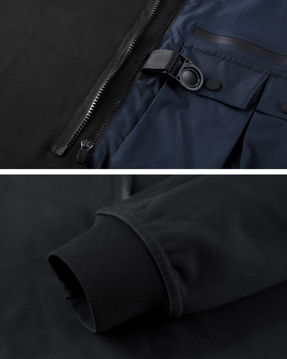 Techwear Fake Two Piece Crewneck Tactical Sweatshirt