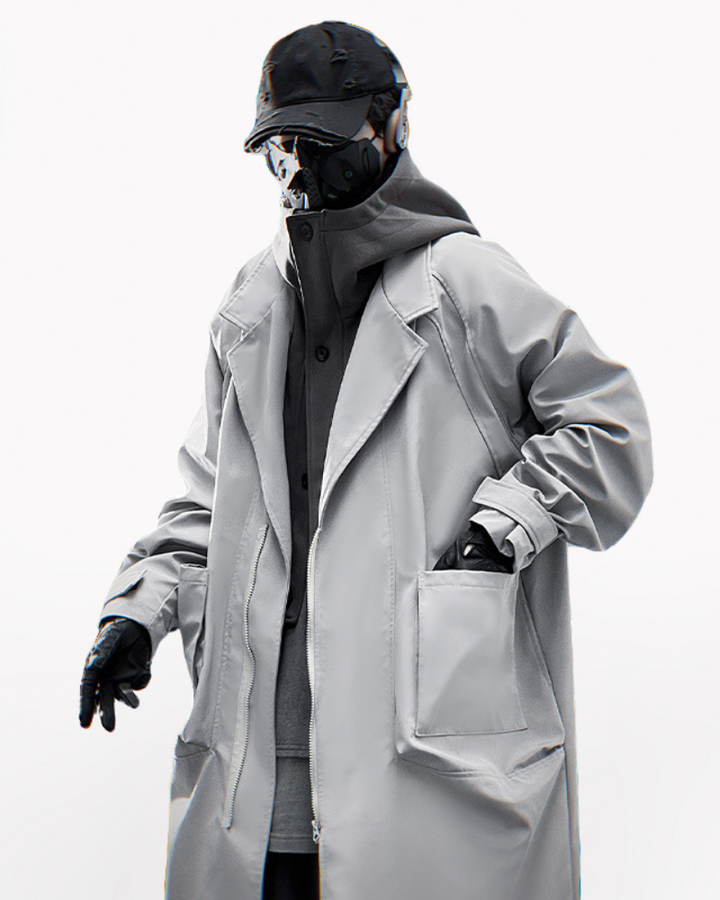 long coat,long black coat,Japanese techwear,techwear outfits,futuristic clothing,cyberpunk clothing,long coat,long black coat,black cloak,black cape,techwear jacket, tech jacket,cyberpunk jacket, cyberpunk techwear jacket, cyberpunk samurai jacket, samurai jacket cyberpunk,ninja costume,ninja halloween costume,samurai jacket,cyberpunk style jacket,techwear,tech wear,affordable techwear,techwear fashion