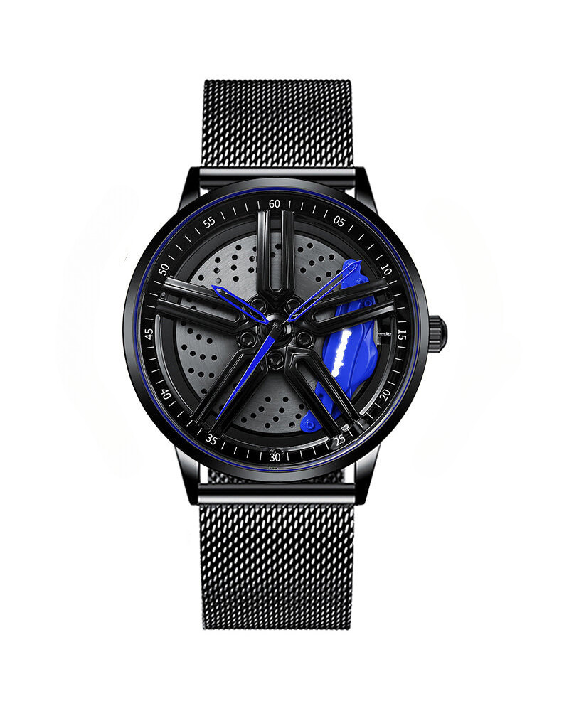 Techwear Fast &amp; Furious Car Wheel Non Spinning Watch