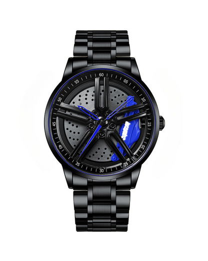 Techwear Fast &amp; Furious Car Wheel Non Spinning Watch