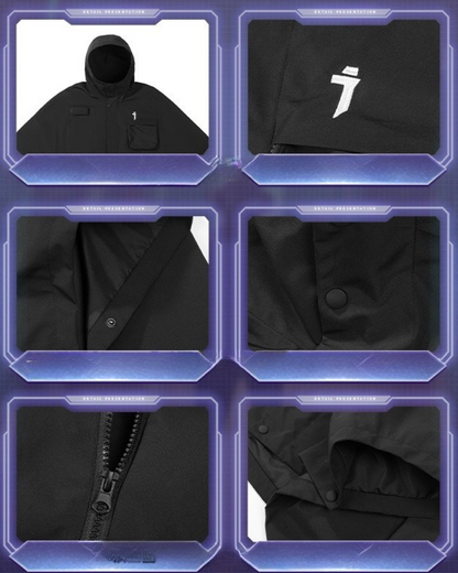 Techwear Functional Cape Jacket